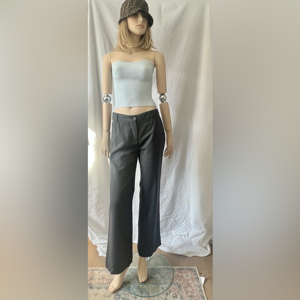 Etro vintage Grey wool Pants 10